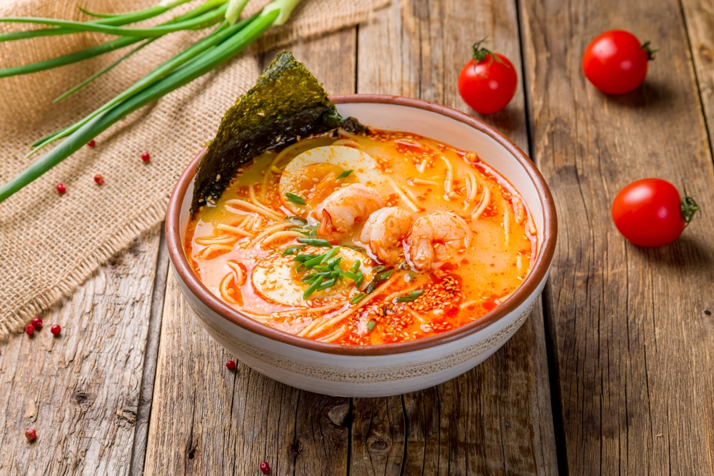 Coconut Shrimp Ramen